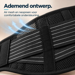 LumboFit Hard - Rugbrace met rugplaat