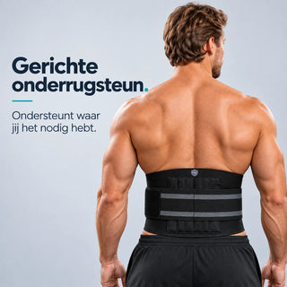 LumboFit Flex - Rugbrace met baleinen
