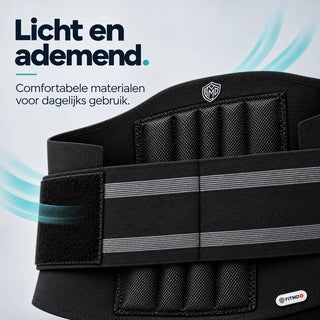 LumboFit Flex - Rugbrace met baleinen