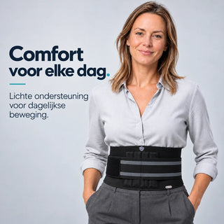 LumboFit Flex - Rugbrace met baleinen